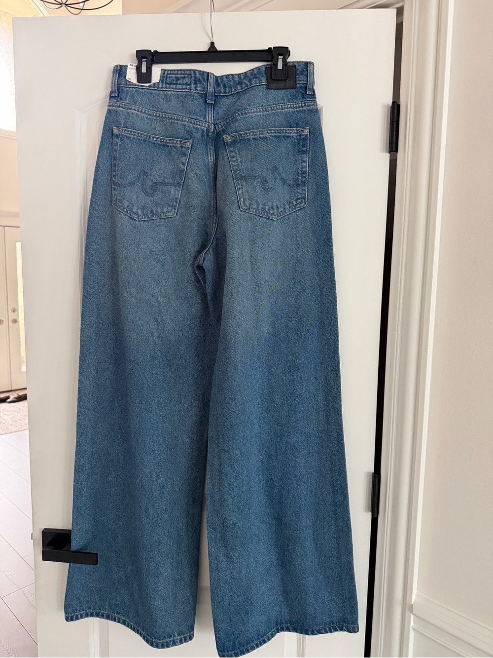 AG Deven High-Rise Wide Leg Jeans - Picture 3 of 6